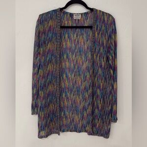 Missoni‎ Multicolor Open-Front Cardigan